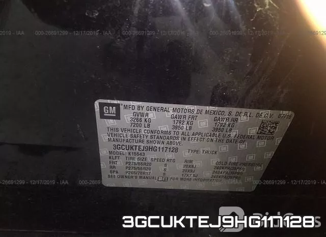 3GCUKTEJ9HG117128