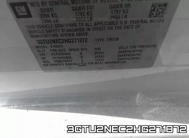 3GTU2NEC2HG271872