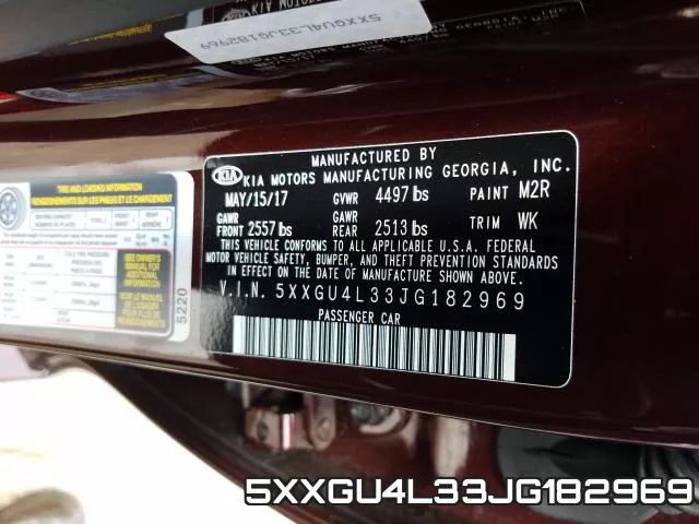 5XXGU4L33JG182969