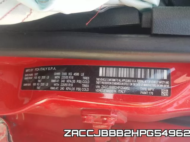 ZACCJBBB2HPG54962