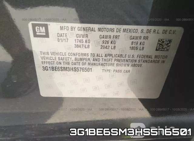 3G1BE6SM3HS576501