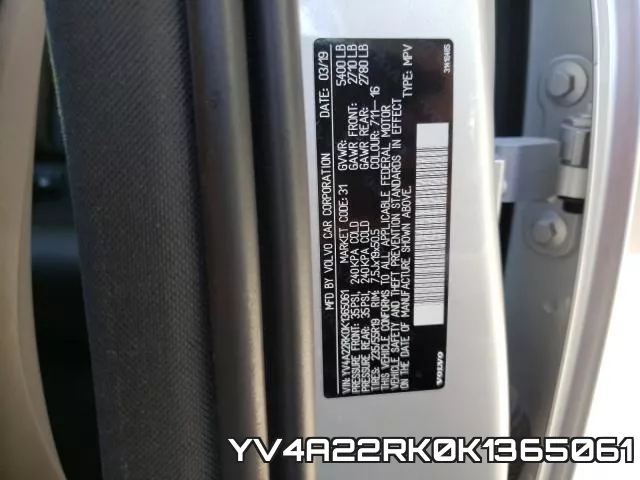 YV4A22RK0K1365061