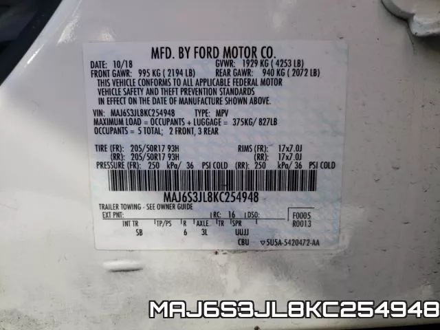 MAJ6S3JL8KC254948
