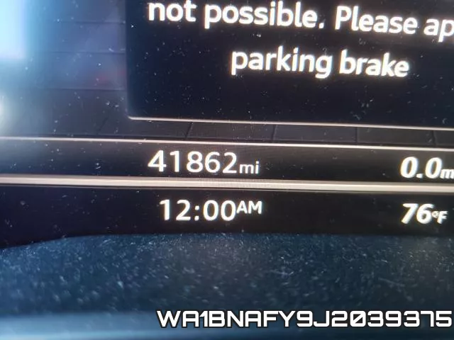 WA1BNAFY9J2039375