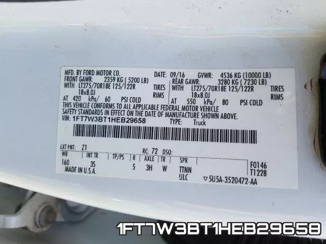 1FT7W3BT1HEB29658