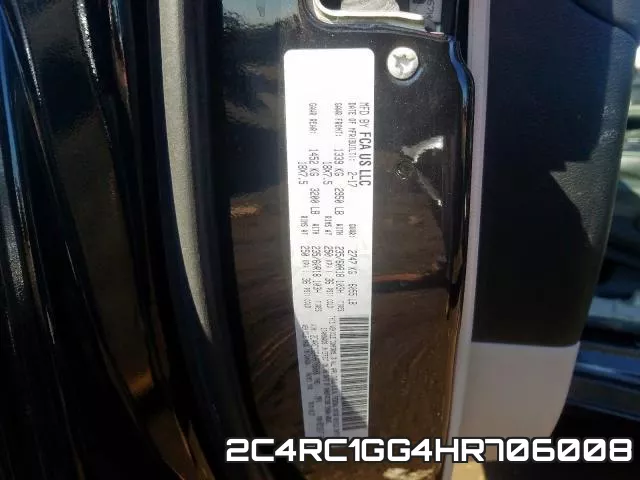 2C4RC1GG4HR706008
