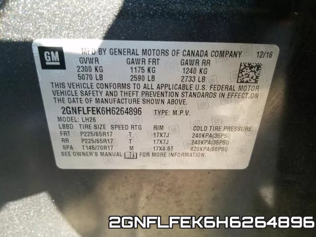 2GNFLFEK6H6264896