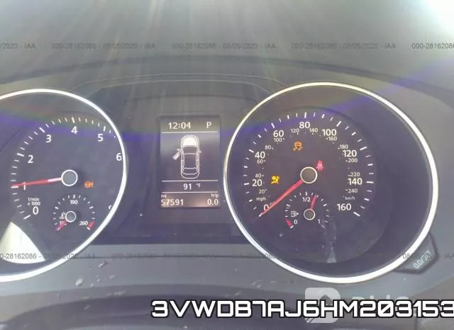 3VWDB7AJ6HM203153
