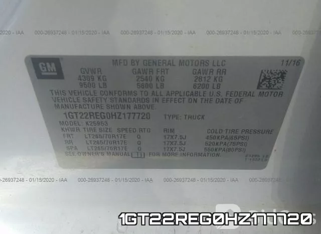 1GT22REG0HZ177720