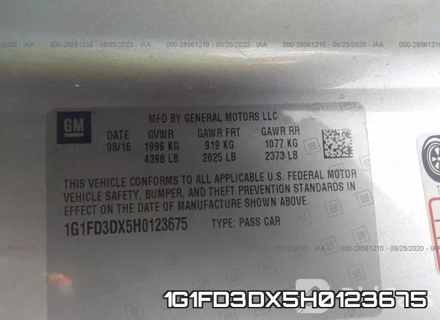 1G1FD3DX5H0123675