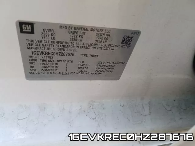 1GCVKREC0HZ287676