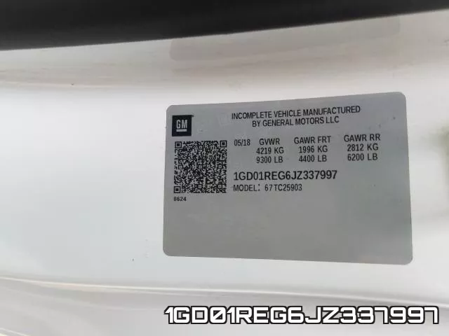 1GD01REG6JZ337997