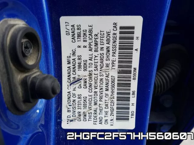 2HGFC2F57HH560607