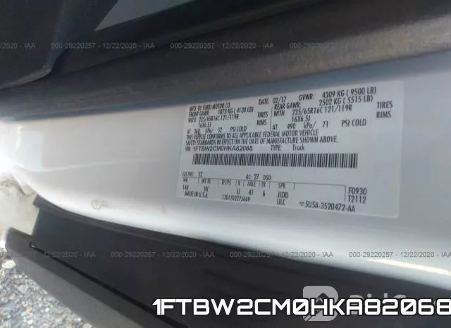 1FTBW2CM0HKA82068