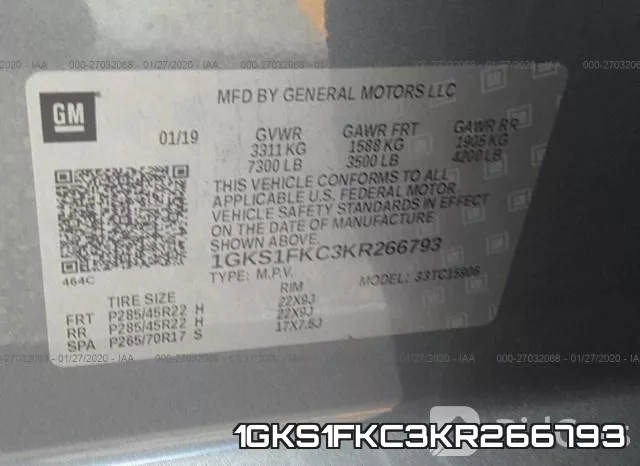 1GKS1FKC3KR266793