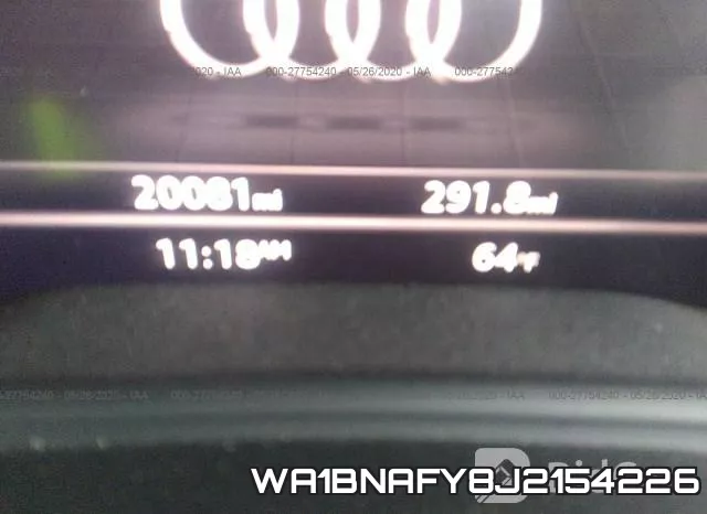 WA1BNAFY8J2154226