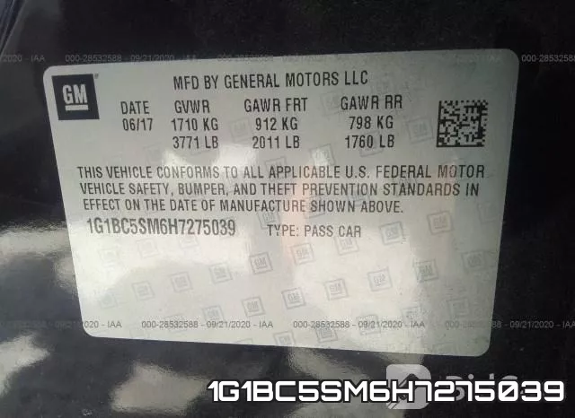 1G1BC5SM6H7275039
