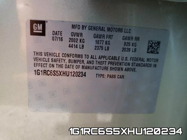 1G1RC6S5XHU120234