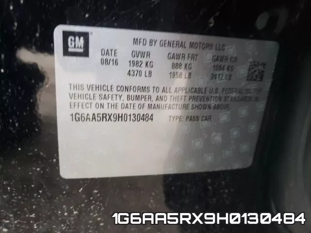 1G6AA5RX9H0130484