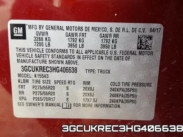 3GCUKREC3HG406638