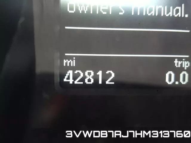 3VWDB7AJ7HM313760