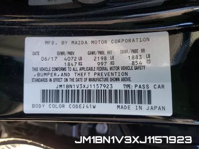 JM1BN1V3XJ1157923