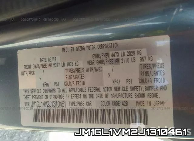 JM1GL1VM2J1310461