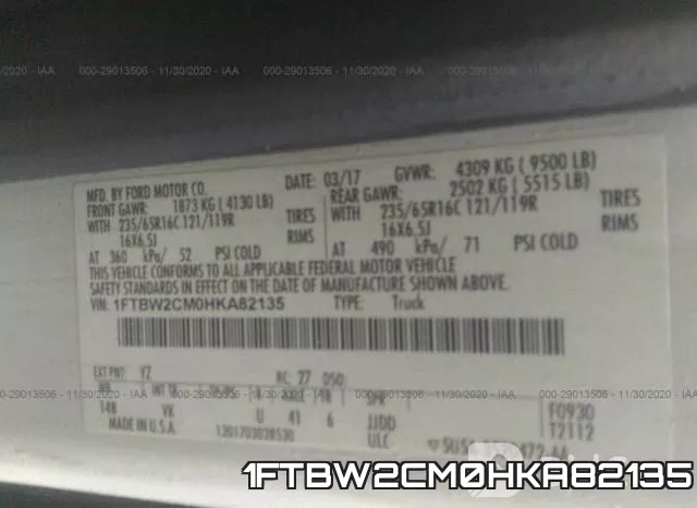 1FTBW2CM0HKA82135