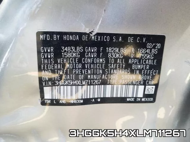 3HGGK5H4XLM711267