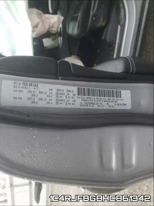 1C4RJFBG8HC861342