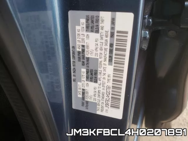 JM3KFBCL4H0207891