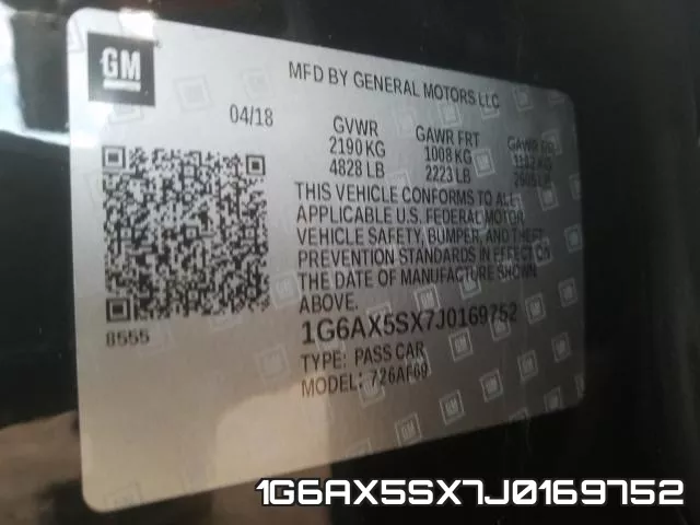 1G6AX5SX7J0169752