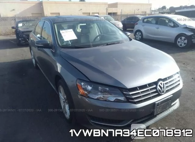 1VWBN7A34EC078912