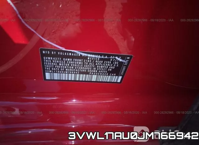 3VWL17AU0JM766942