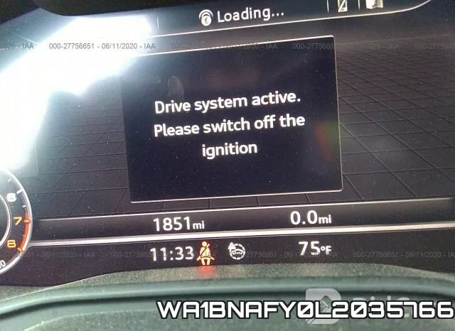WA1BNAFY0L2035766