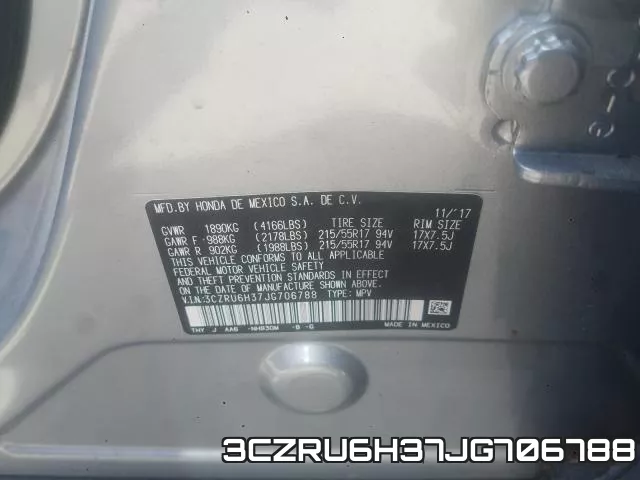 3CZRU6H37JG706788