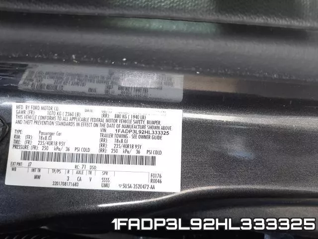 1FADP3L92HL333325