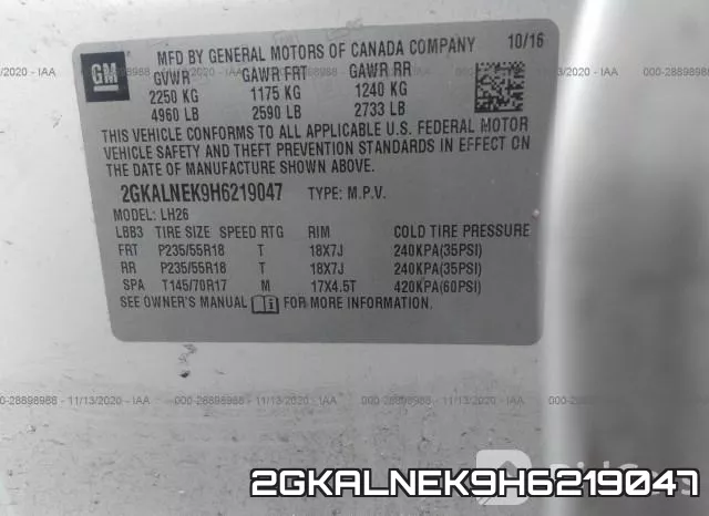 2GKALNEK9H6219047