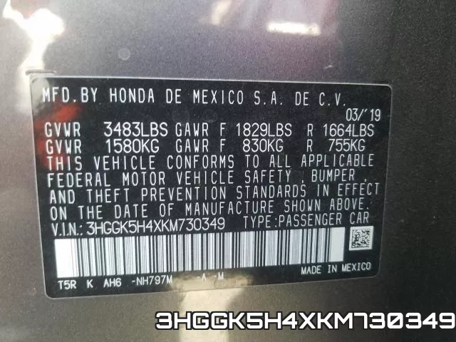 3HGGK5H4XKM730349