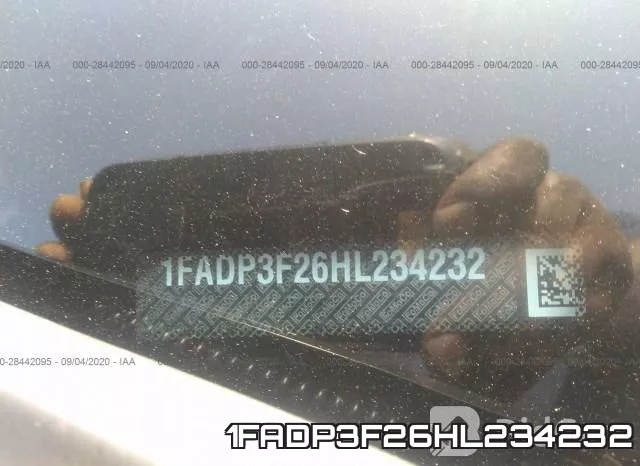 1FADP3F26HL234232