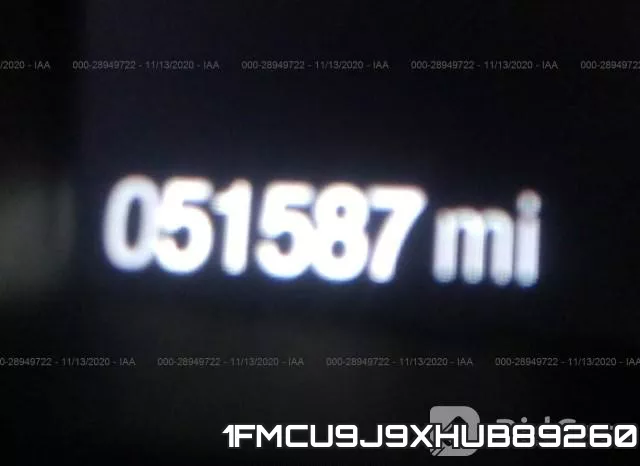 1FMCU9J9XHUB89260