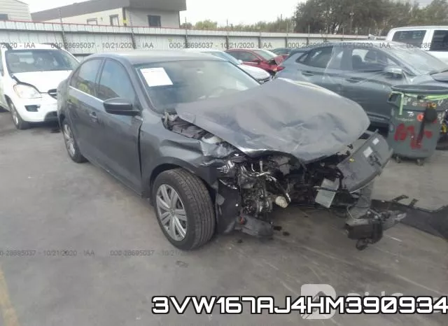 3VW167AJ4HM390934