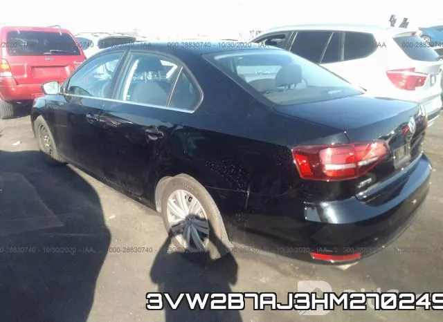 3VW2B7AJ3HM270249