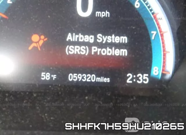 SHHFK7H59HU210265