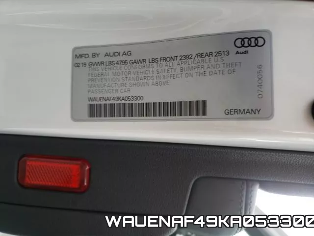WAUENAF49KA053300
