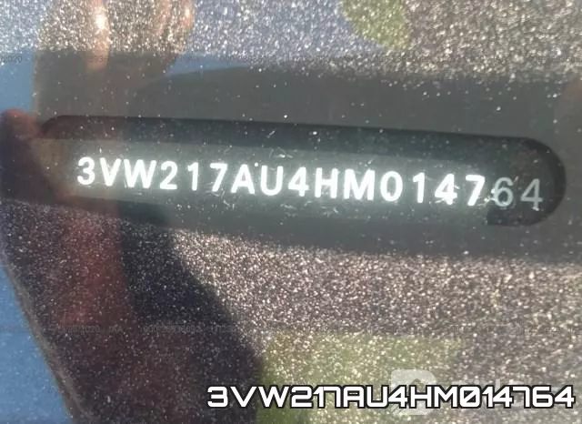 3VW217AU4HM014764