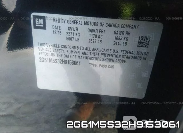 2G61M5S32H9153061