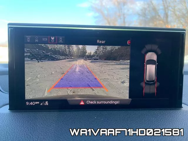 WA1VAAF71HD021581