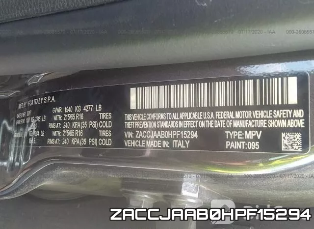 ZACCJAAB0HPF15294