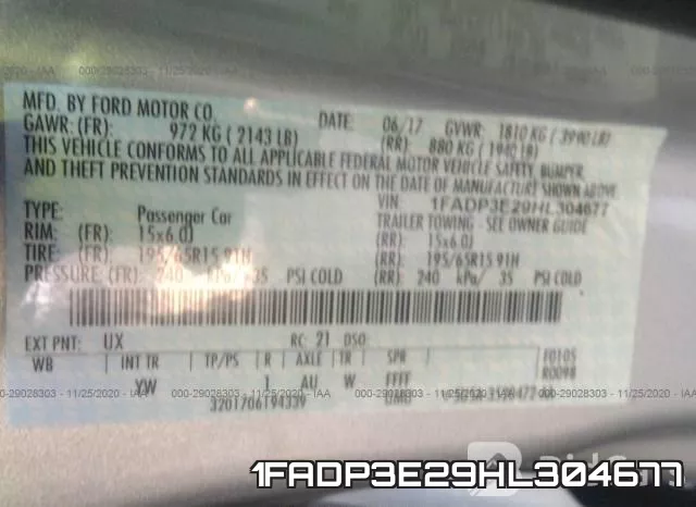 1FADP3E29HL304677